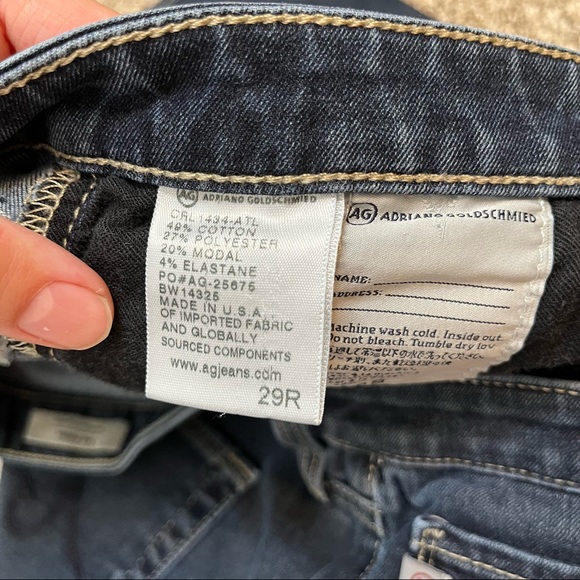 AG Adriano Goldschmied The Prima Cigarette Mid-Rise Skinny Jeans - Picture 7 of 8